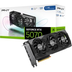 PNY Tarjeta Gráfica GeForce RTX™ 5070Ti 16GB OC DLSS 4 Triple Ventilador PNY Tarjeta Gráfica GeForce RTX™ 5070Ti 16GB OC DLSS 4 Triple Ventilador