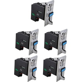 rieder 5X Selector de Aceptadores de Monedas MúLtiples para Máquinas Expendedoras de Mecanismos Mech Arcade Game