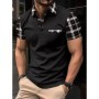 Polo de manga corta para hombre, camiseta deportiva informal holgada a