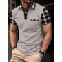 Polo de manga corta para hombre, camiseta deportiva informal holgada a