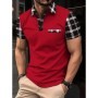 Polo de manga corta para hombre, camiseta deportiva informal holgada a