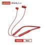 Lenovo-auriculares inalámbricos con Bluetooth 5,0, cascos magnéticos c
