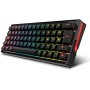 KROM KASIC - Teclado Gaming mecánico, RGB Rainbow, Modo juego, intercambio teclas WASD y dirección, Windows 7/8/10/Vista, USB,