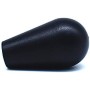 Arcity 2pcs Arcade Joystick Oval Bat Top Topper Ball Top Handle Knob American Type Black and White for Zippy SANWA SEIMITSU