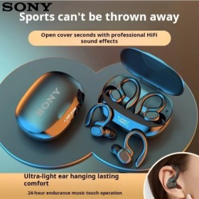 SONY-auriculares inalámbricos con Bluetooth, cascos deportivos con gan