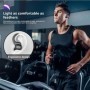 SONY-auriculares inalámbricos con Bluetooth, cascos deportivos con gan