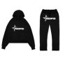 Sudaderas con capucha Y2K para hombre, sudaderas holgadas con estampad