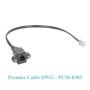 Cable de extensión convertidor RJ11 RJ10 RJ9 4P4C macho a hembra monta