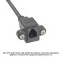 Cable de extensión convertidor RJ11 RJ10 RJ9 4P4C macho a hembra monta