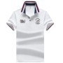 Camiseta de Golf para Hombre, camisa de manga corta con bordado de hum