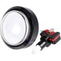 Fivetwofive 20 x 60mm Arcade Buttons 2.36 Inch LED Push Button with Micro Switch for Arcade Machine Video Game Console