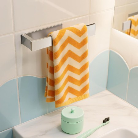 AIKER Toalleros De Baño Sin Taladro,Portarrollos Papel Higienico Acero Inoxidable SUS304 Accesorios Baño,Engrosado Y Audaz,No