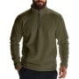 Sudadera con capucha y cremallera de forro polar pesado para hombre, s