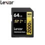 Tarjeta SD Lexar Clase 10 V10 V30 V60 V90 U3 UHS-II 32GB 64GB 128GB 25