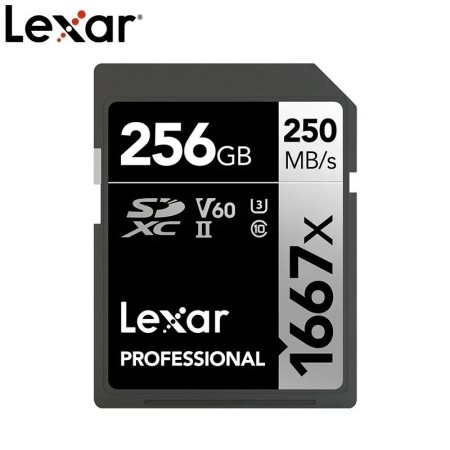 Tarjeta SD Lexar Clase 10 V10 V30 V60 V90 U3 UHS-II 32GB 64GB 128GB 25