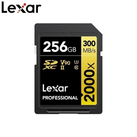 Tarjeta SD Lexar Clase 10 V10 V30 V60 V90 U3 UHS-II 32GB 64GB 128GB 25