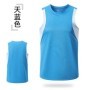 Camiseta sin mangas de secado rápido para hombre, camisa informal holg