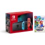 Consola Nintendo Switch - Color Azul Neón/Rojo Neón + Super Mario Bros. Wonder