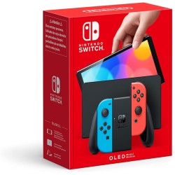 Nintendo Switch Console - OLED Model - Neon Blue/Neon Red (UK) (Switch) Nintendo Switch Console - OLED Model - Neon Blue/Neon Red (UK) (Switch)