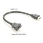 Montaje en Panel a presión HDMI 2,0 Cable de extensión macho a hembra 