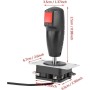 rongweiwang 8 Way Flight Joystick Flight Joystick for Pc Joystick with Trigger for Arcad Video Game for Arcade Game