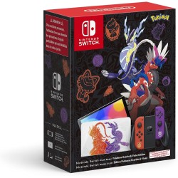 Nintendo Switch OLED Edición Limitada Pokémon Escarlata y Púrpura Nintendo Switch OLED Edición Limitada Pokémon Escarlata y Púrpura