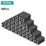 Extensor de cable Ethernet de 10/20/30 piezas, acoplador RJ45 cat6, co