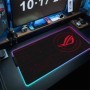 Alfombrilla de ratón negra Asus Rgb Gaming Mause Mat alfombrillas de A