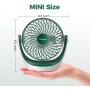 OCOOPA Mini USB Fan, Small Quiet Fan, 3 Speeds Portable and Personal Fan for Home and Office