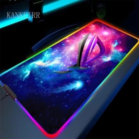 Alfombrilla de ratón Asus Rgb Gaming Mause Mat, alfombrillas de Anime,