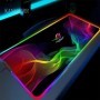 Alfombrilla de ratón Asus Rgb Gaming Mause Mat, alfombrillas de Anime,