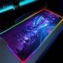 Alfombrilla de ratón Asus Rgb Gaming Mause Mat, alfombrillas de Anime,