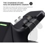 OSTROGEAR Base de Carga Magnética para Xbox Elite Series 2 / Elite Series 2 Core Mando, Estación de Carga con Cable Type-C,