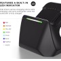 OSTROGEAR Base de Carga Magnética para Xbox Elite Series 2 / Elite Series 2 Core Mando, Estación de Carga con Cable Type-C,