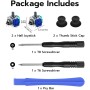 Mcbazel Hall Effect Analog Joystick Kit de Reparación de Repuesto para Mando Xbox Series X&S/One/One X/One S, con Thumbsticks de