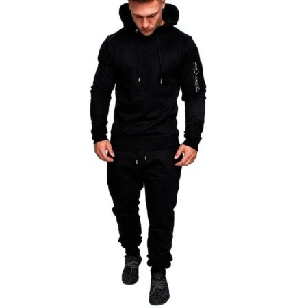 Chándal de camuflaje para hombre, sudaderas deportivas con capucha, pa