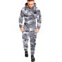 Chándal de camuflaje para hombre, sudaderas deportivas con capucha, pa