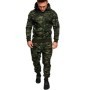 Chándal de camuflaje para hombre, sudaderas deportivas con capucha, pa
