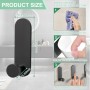 Bosdontek Ganchos Adhesivos Para Pared, 5 Piezas Perchero Adhesivo Colgador Toalla Baño Adhesivo, Percha Adhesiva Sin Taladro