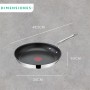 Tefal Jamie Oliver Set of 3 Frying Pans 20/24/28 cm | Induction Safe, Non-Stick, Titanium Coated, Thermo-Signal, PFOA Free,