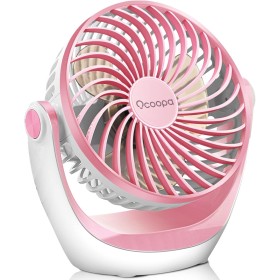 OCOOPA USB Table Fan, Mini Portable Fans Quiet, 3 Speeds Small Powerful Ventoinha Desk for Office/Home/Travel/Camping