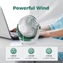 OCOOPA Mini USB Fan, Small Quiet Fan, 3 Speeds Portable and Personal Fan for Home and Office