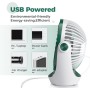 OCOOPA Mini USB Fan, Small Quiet Fan, 3 Speeds Portable and Personal Fan for Home and Office
