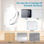 50 Piezas Ganchos Adhesivos, Ganchos Transparentes Reutilizables Sin perforación, Ganchos de Pared Transparentes