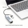 Adaptador LAN USB 3,0 a RJ45 Gigabit Ethernet tipo C a RJ45 1000Mbps r