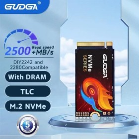 GUDGA M2 NVME SSD con disipador térmico DRAM PCIe3.0 28GB 256GB 512GB 