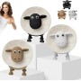 Soporte Papel higienico de Oveja, 3 Piezas Soporte de Papel higiénico de plástico de Oveja, Portarrollos de Oveja, Divertido