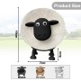 Soporte Papel higienico de Oveja, 3 Piezas Soporte de Papel higiénico de plástico de Oveja, Portarrollos de Oveja, Divertido