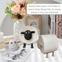 Soporte Papel higienico de Oveja, 3 Piezas Soporte de Papel higiénico de plástico de Oveja, Portarrollos de Oveja, Divertido