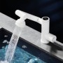 Grifo de lavabo LED con pantalla Digital, pulverizador de corriente mu